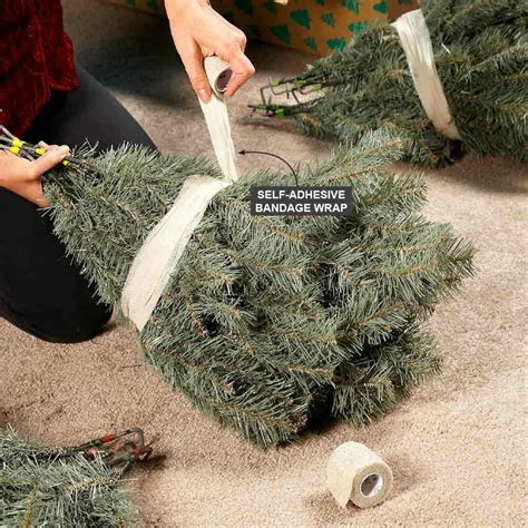 how to put a fake christmas tree in a bag|recycled christmas tree storage.